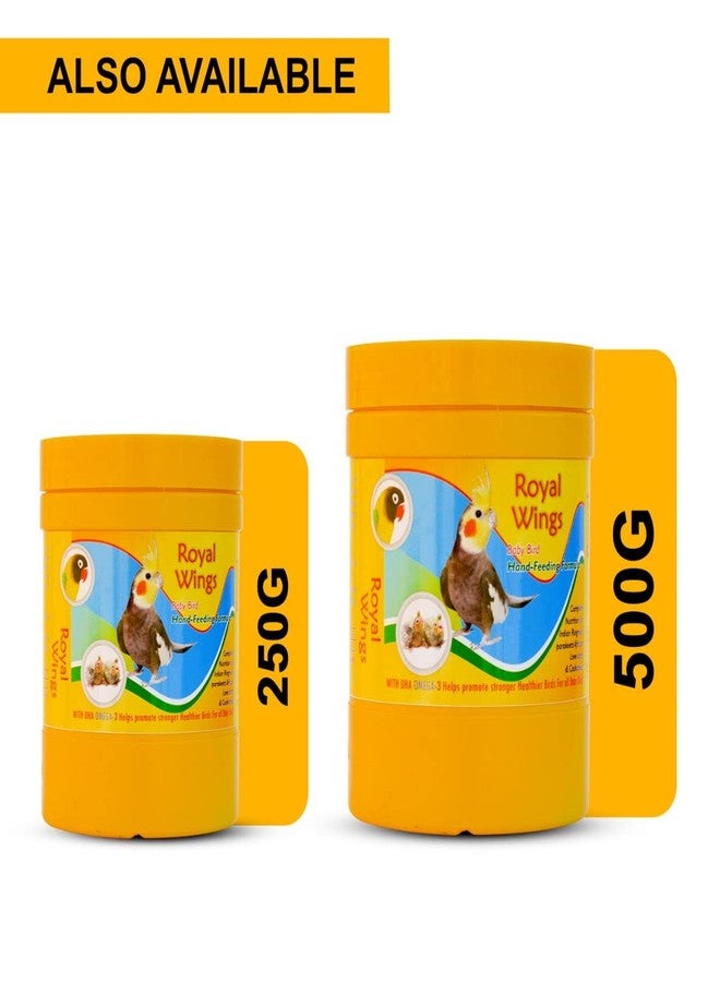 TUNAI SF+ Royal Wings Hand Feeding Formula Bird Food | 500 G | for All New Born Birds,All Life Stages - Image 5